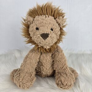 Jellycat Fuddlewuddle Lion Plush 9" Floppy Sitting Stuffed Animal